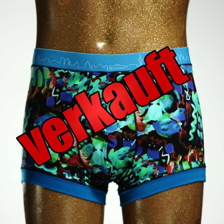 ökologischer schöner bunter süßer Herrenshort, Unterwäsche aus Baumwolle für Herren
