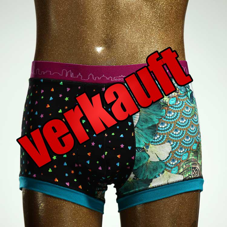 sexy nachhaltiger günstiger bunter Herrenshort, Unterwäsche aus Baumwolle für Herren