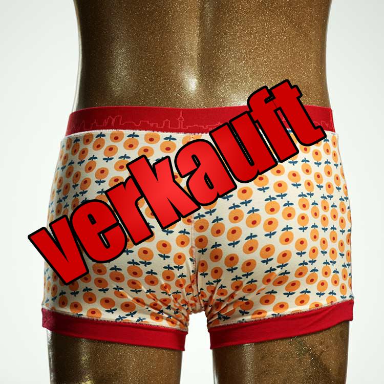 ökologischer sexy bequemer bunter Herrenshort, Unterwäsche aus Baumwolle für Herren