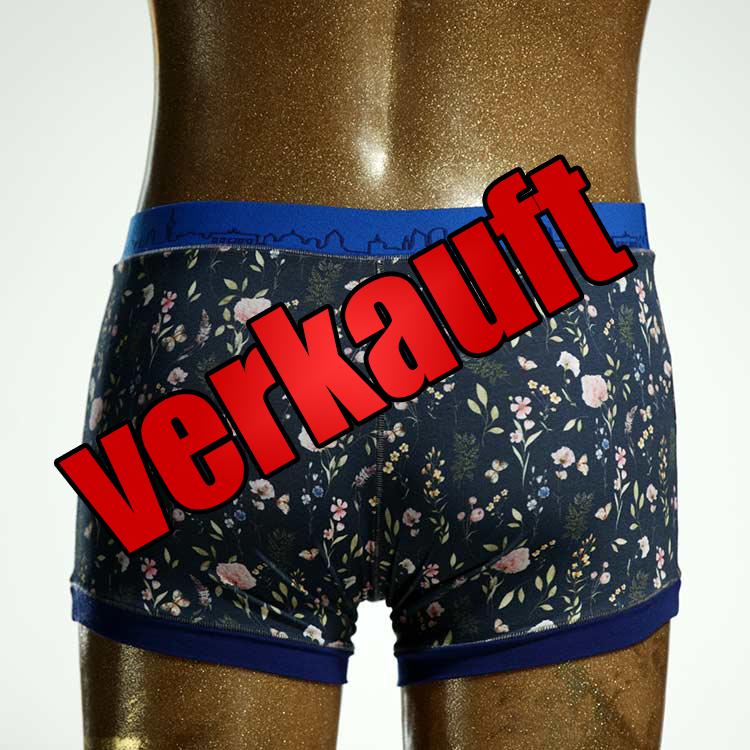 schöner farbiger ökologischer  Herrenshort, Unterwäsche aus Baumwolle für Herren