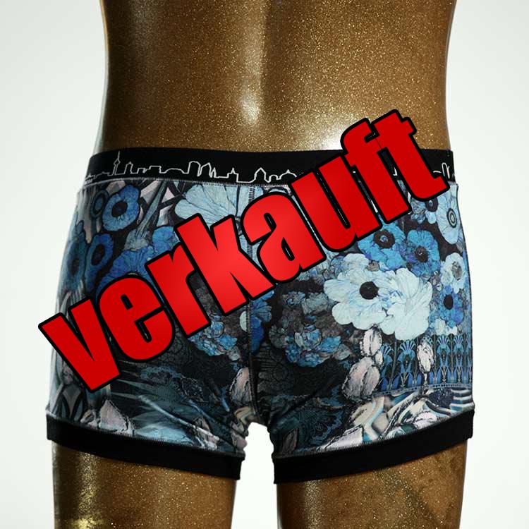 attraktiver bunter günstiger nachhaltiger Herrenshort, Unterwäsche aus Baumwolle für Herren