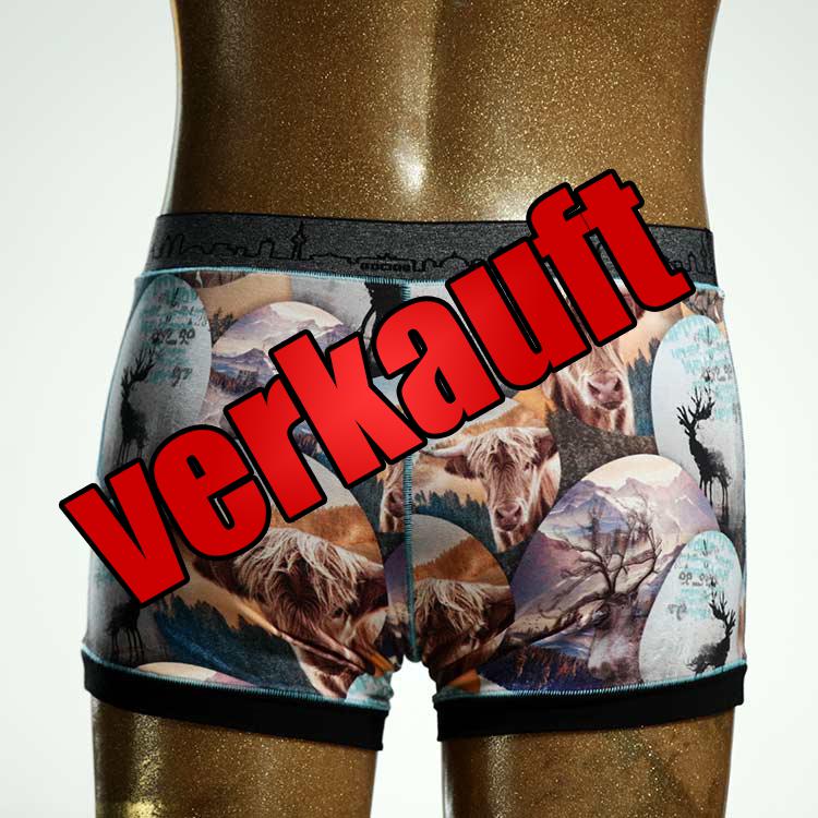 süßer günstiger schöner bunter Herrenshort, Unterwäsche aus Baumwolle für Herren