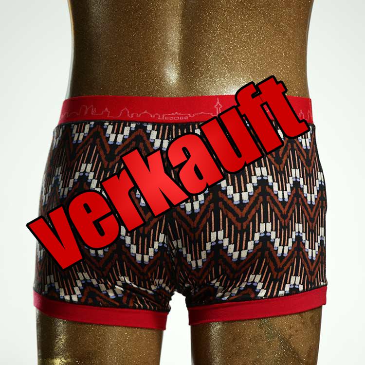 handgemachter farbiger nachhaltiger bequemer Herrenshort, Unterwäsche aus Baumwolle für Herren