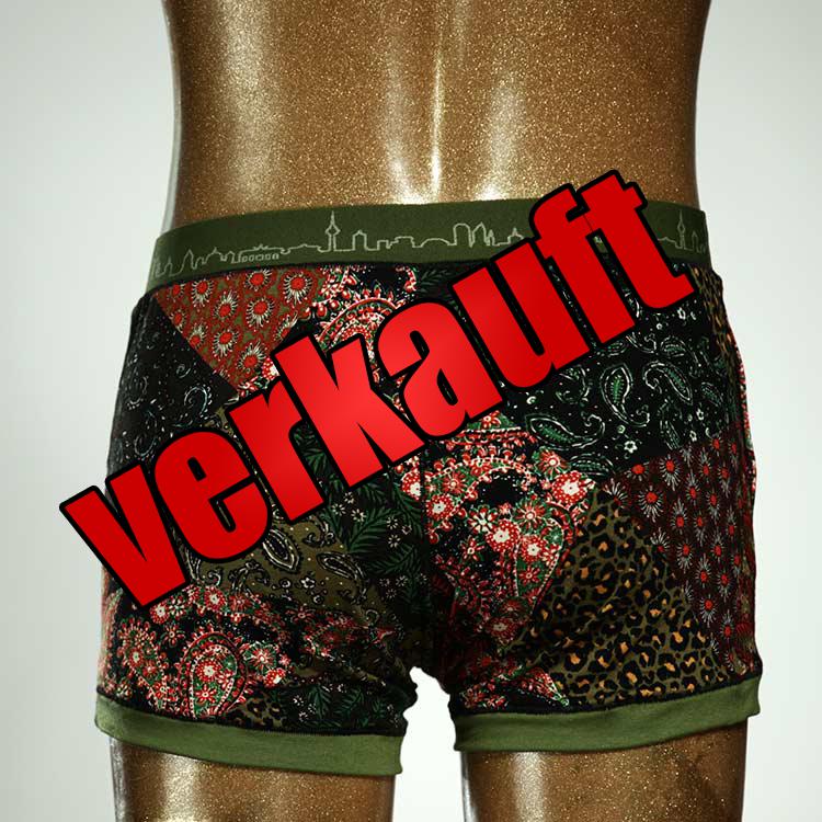 günstiger ökologischer bequemer Herrenshort, Unterwäsche aus Baumwolle für Herren