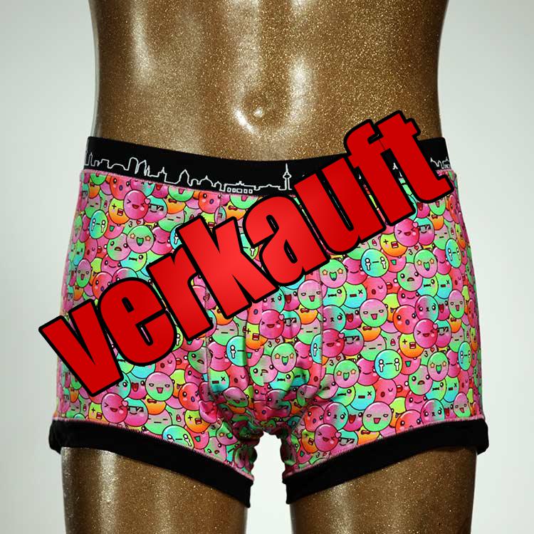 farbiger sexy bunter handgemachter Herrenshort, Unterwäsche aus Baumwolle für Herren