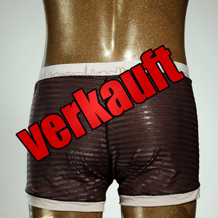 ökologischer süßer handgemachter nachhaltiger Herrenshort, Unterwäsche aus Baumwolle für Herren