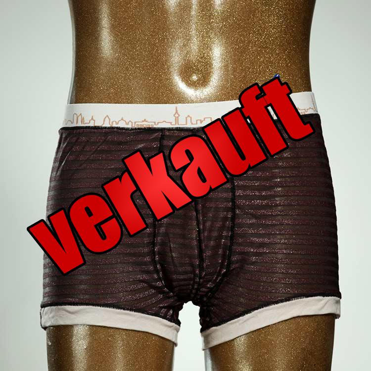 ökologischer süßer handgemachter nachhaltiger Herrenshort, Unterwäsche aus Baumwolle für Herren