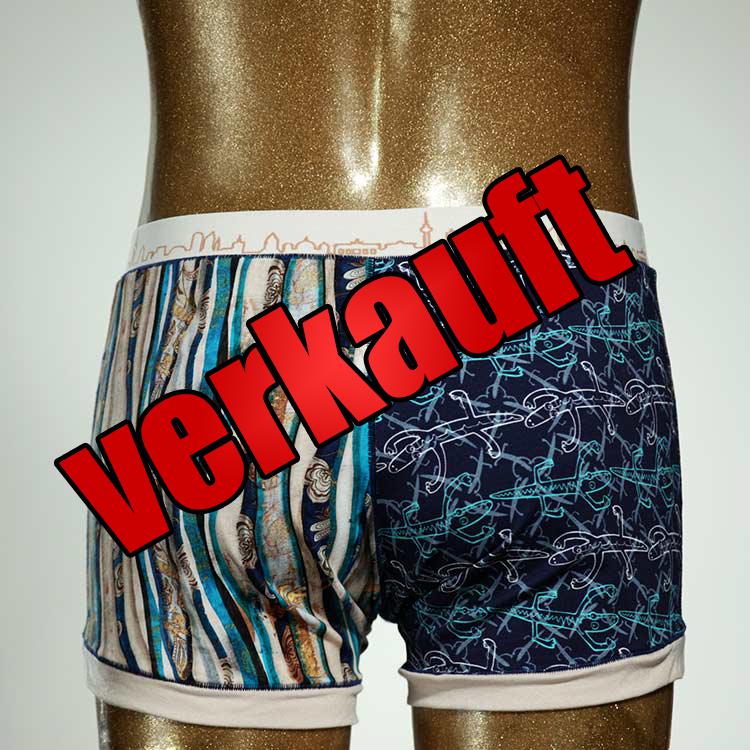 gemusterter nachhaltiger sexy bunter Herrenshort, Unterwäsche aus Baumwolle für Herren