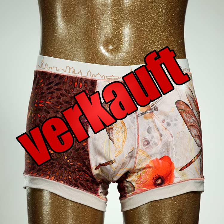 nachhaltiger gemusterter handgemachter sexy Herrenshort, Unterwäsche aus Baumwolle für Herren