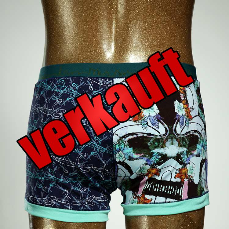 ökologischer nachhaltiger sexy bunter Herrenshort, Unterwäsche aus Baumwolle für Herren