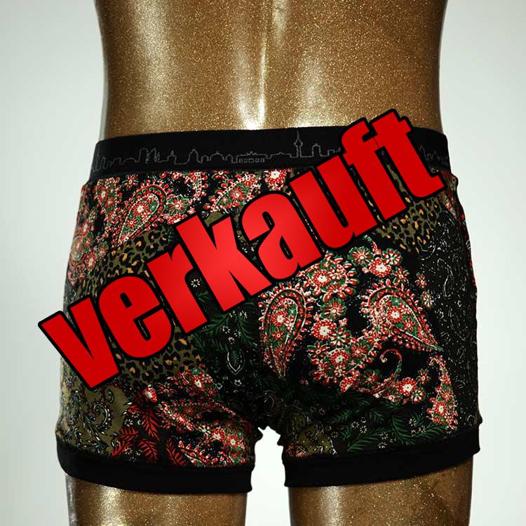 gemusterter preiswerter  schöner Herrenshort, Unterwäsche aus Baumwolle für Herren