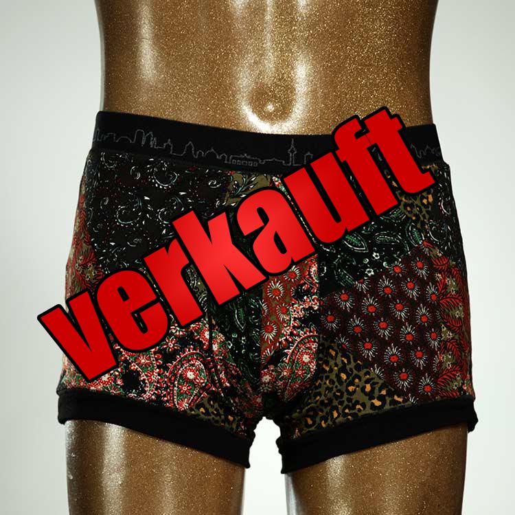 gemusterter preiswerter  schöner Herrenshort, Unterwäsche aus Baumwolle für Herren