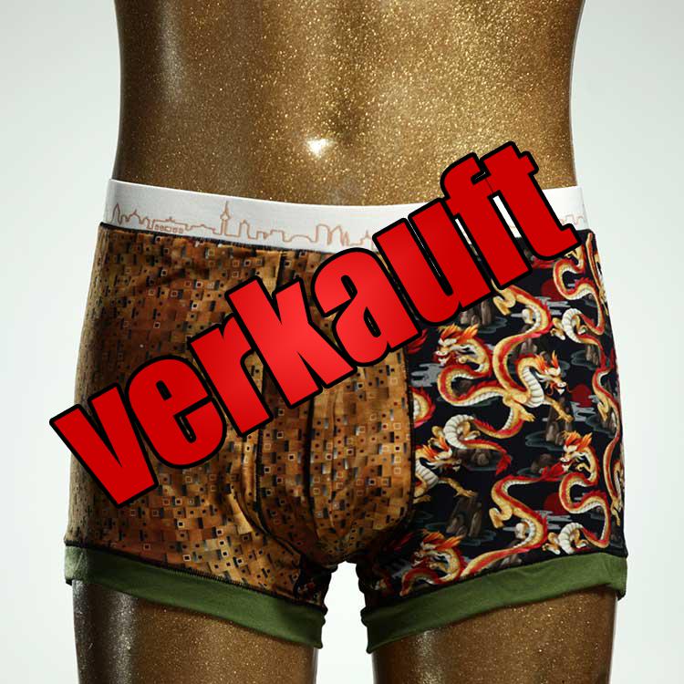 nachhaltiger sexy farbiger günstiger Herrenshort, Unterwäsche aus Baumwolle für Herren