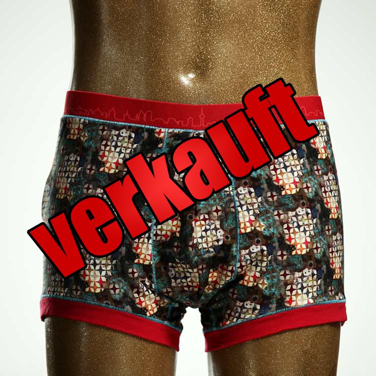 handgemachter bequemer günstiger nachhaltiger Herrenshort, Unterwäsche aus Baumwolle für Herren