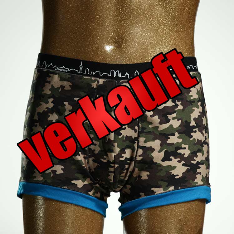 ökologischer bunter handgemachter süßer Herrenshort, Unterwäsche aus Baumwolle für Herren