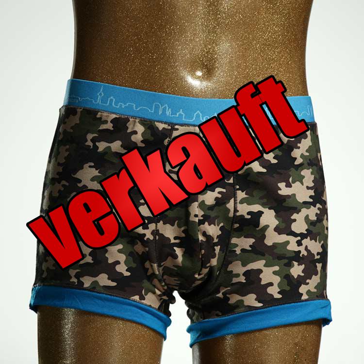 bunter schöner attraktiver handgemachter Herrenshort, Unterwäsche aus Baumwolle für Herren