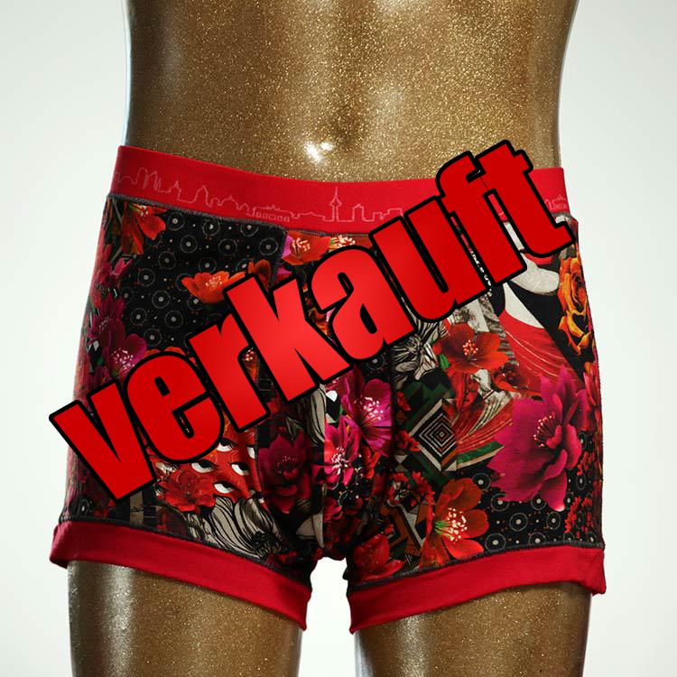 süßer günstiger farbiger gemusterter Herrenshort, Unterwäsche aus Baumwolle für Herren