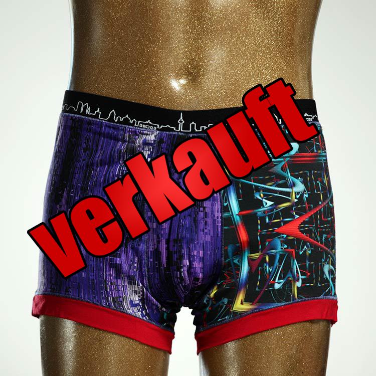 attraktiver ökologischer handgemachter bequemer Herrenshort, Unterwäsche aus Baumwolle für Herren