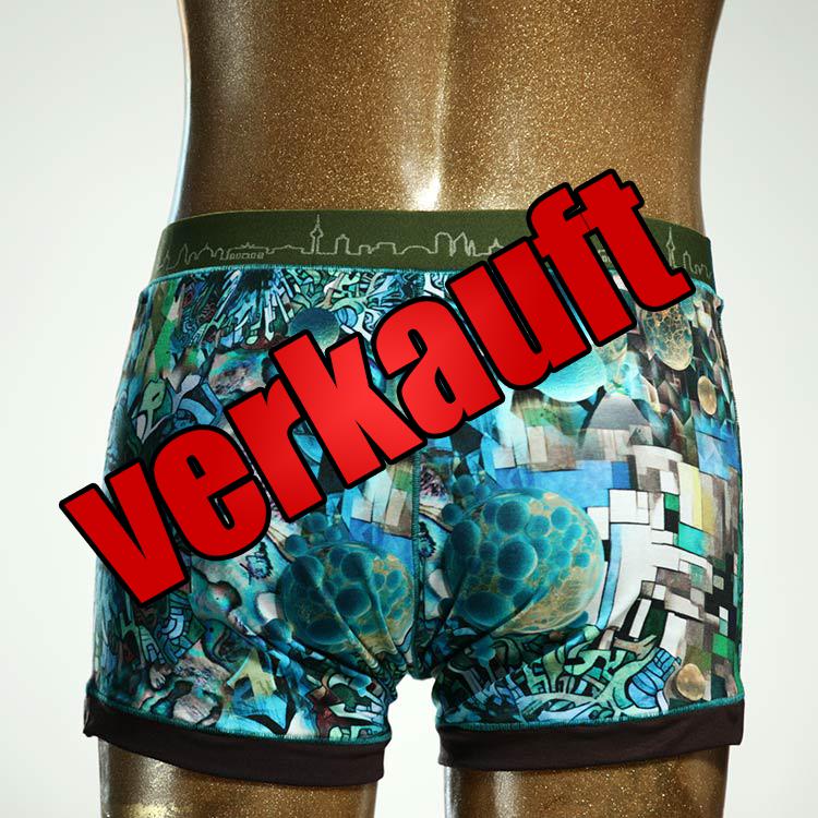 ökologischer bequemer preiswerter bunter Herrenshort, Unterwäsche aus Baumwolle für Herren