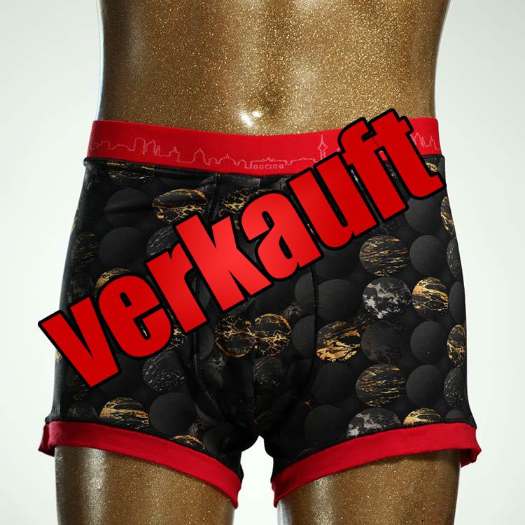 günstiger schöner handgemachter gemusterter Herrenshort, Unterwäsche aus Baumwolle für Herren