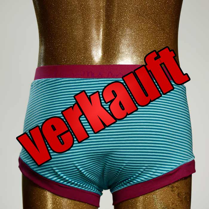 preiswerter handgemachter schöner gemusterter Herrenshort, Unterwäsche aus Baumwolle für Herren