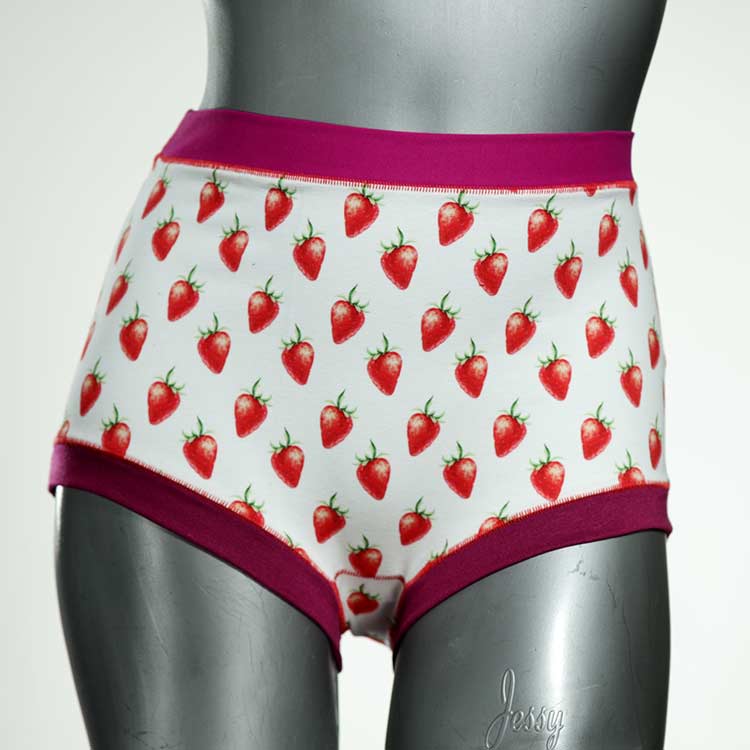 gemusterte schöne preiswerte attraktive High waist Hotpant aus Baumwolle, Unterwäsche für Damen thumbnail