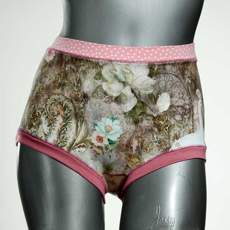 bunte preiswerte farbige gemusterte High waist Hotpant aus Baumwolle, Unterwäsche für Damen thumbnail