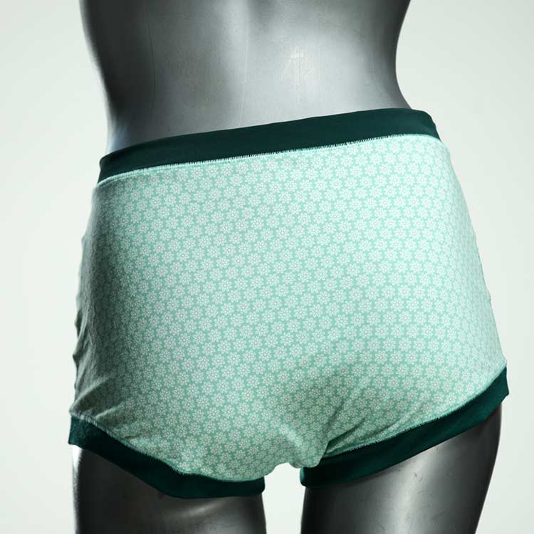 handgemachte bunte ökologische farbige High waist Hotpant aus Baumwolle, Unterwäsche für Damen thumbnail