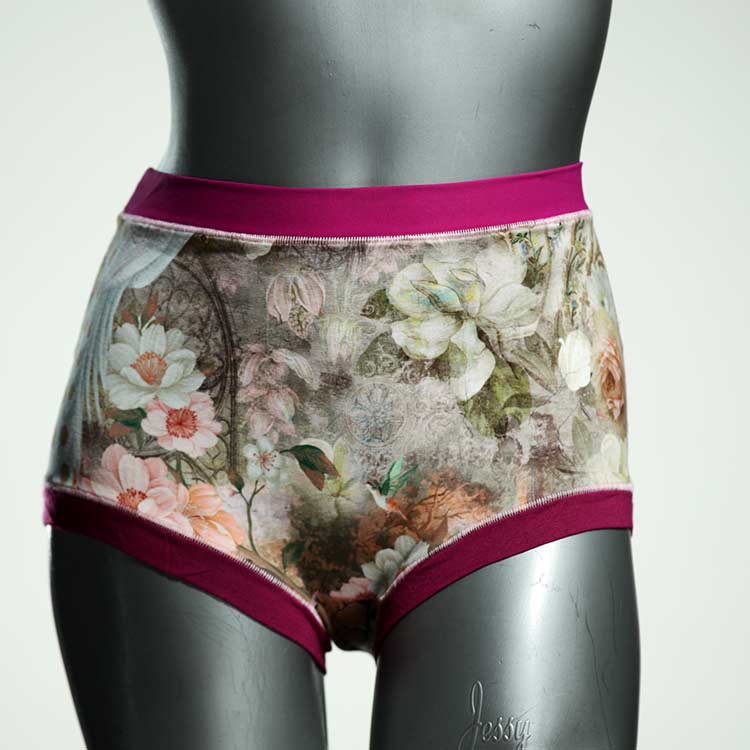 sexy günstige farbige ökologische High waist Hotpant aus Baumwolle, Unterwäsche für Damen thumbnail
