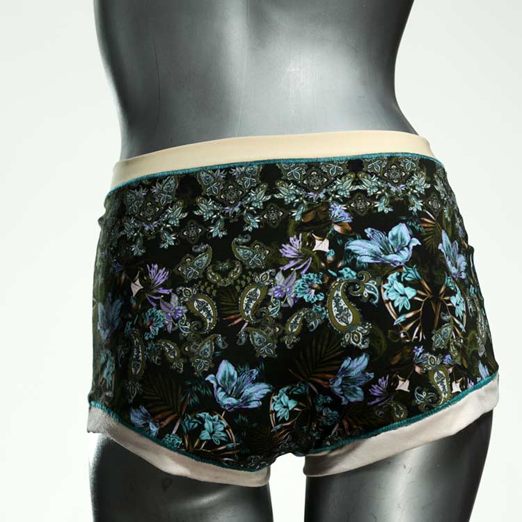 sexy nachhaltige gemusterte schöne High waist Hotpant aus Baumwolle, Unterwäsche für Damen thumbnail