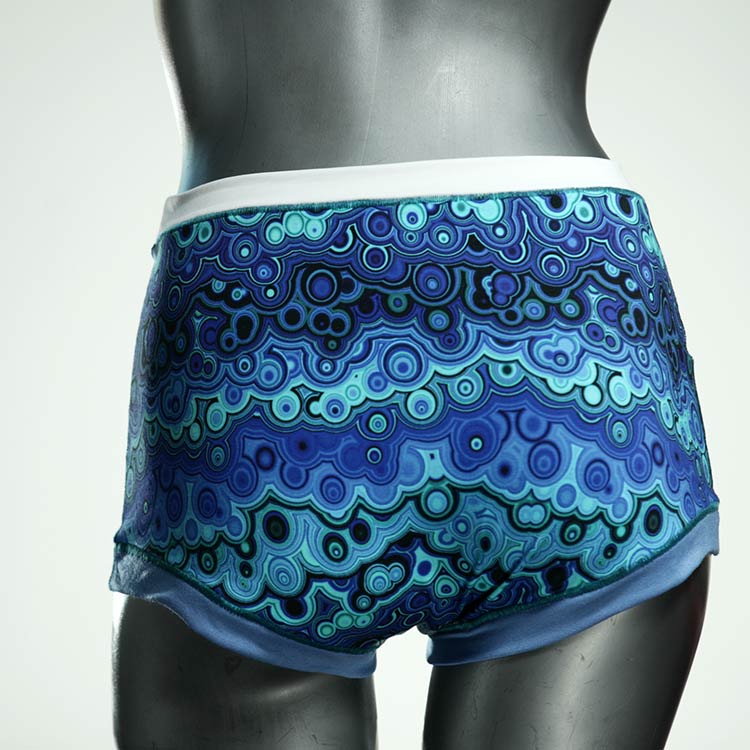 bunte handgemachte günstige nachhaltige High waist Hotpant aus Baumwolle, Unterwäsche für Damen thumbnail