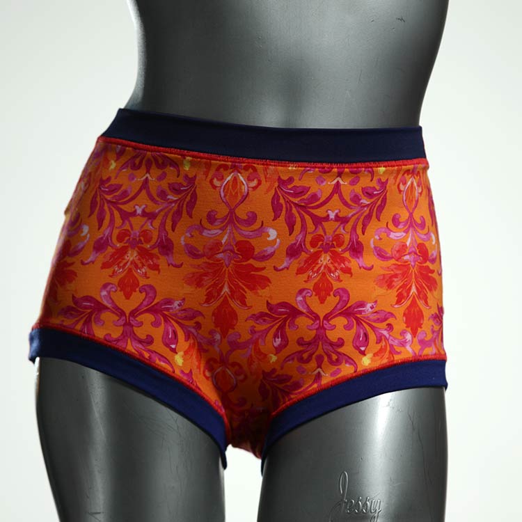 günstige ökologische farbige attraktive High waist Hotpant aus Baumwolle, Unterwäsche für Damen thumbnail