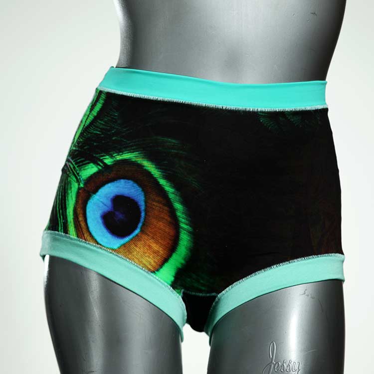 farbige preiswerte bunte günstige High waist Hotpant aus Baumwolle, Unterwäsche für Damen thumbnail