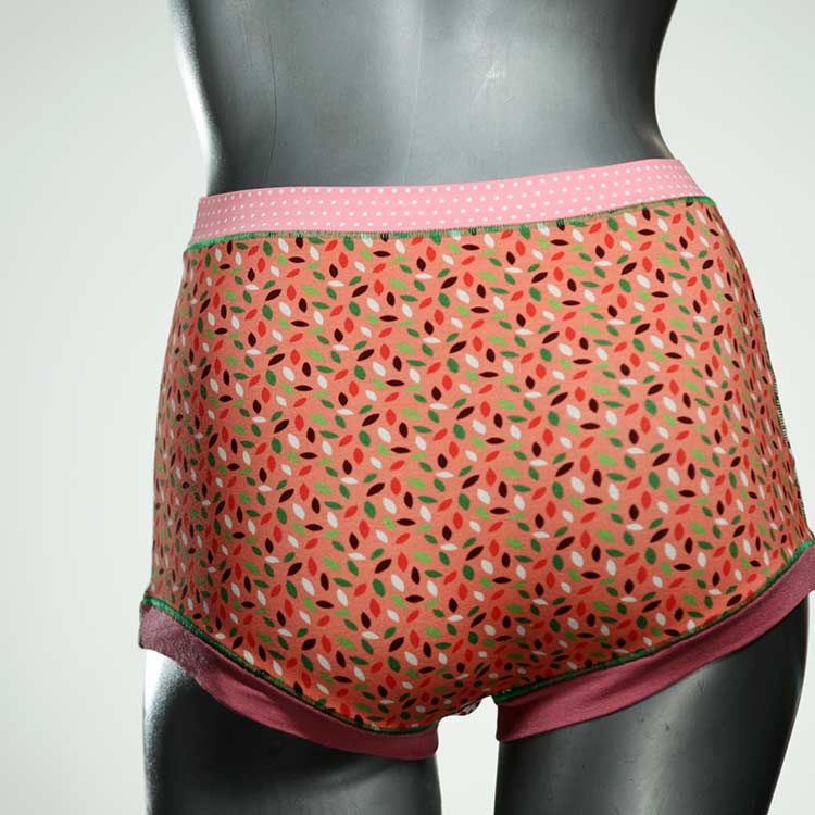 ökologische bunte farbige attraktive High waist Hotpant aus Baumwolle, Unterwäsche für Damen thumbnail