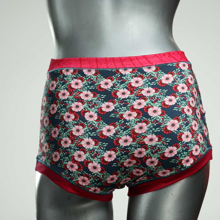 preiswerte nachhaltige sexy gemusterte High waist Hotpant aus Baumwolle, Unterwäsche für Damen thumbnail