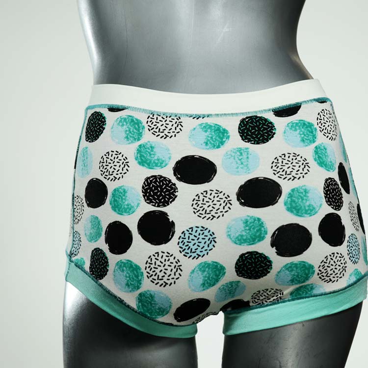 nachhaltige schöne ökologische farbige High waist Hotpant aus Baumwolle, Unterwäsche für Damen thumbnail