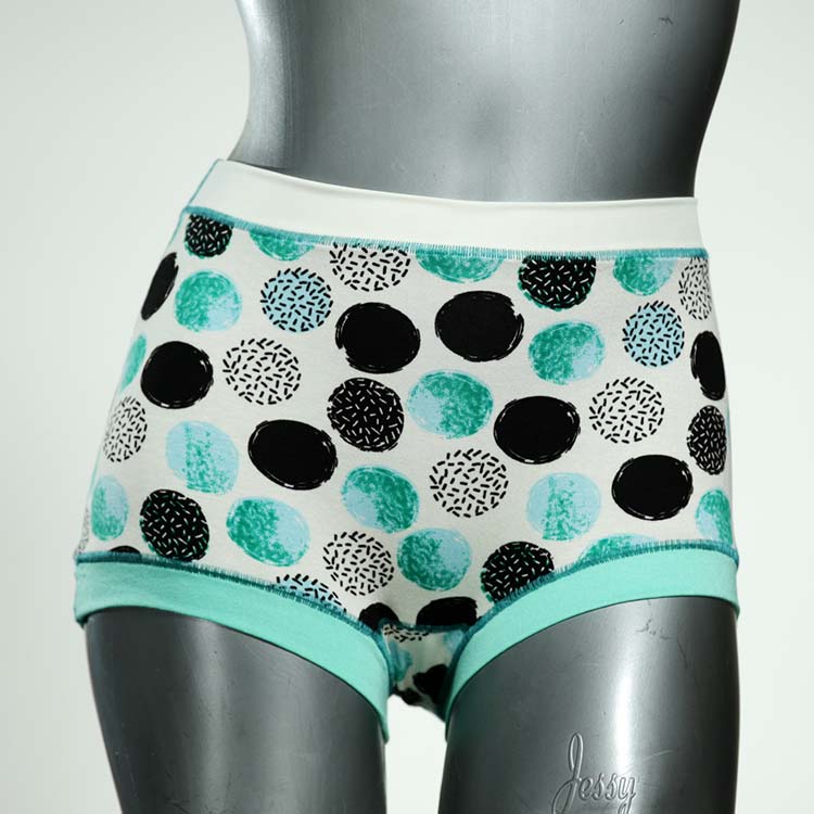 nachhaltige schöne ökologische farbige High waist Hotpant aus Baumwolle, Unterwäsche für Damen thumbnail
