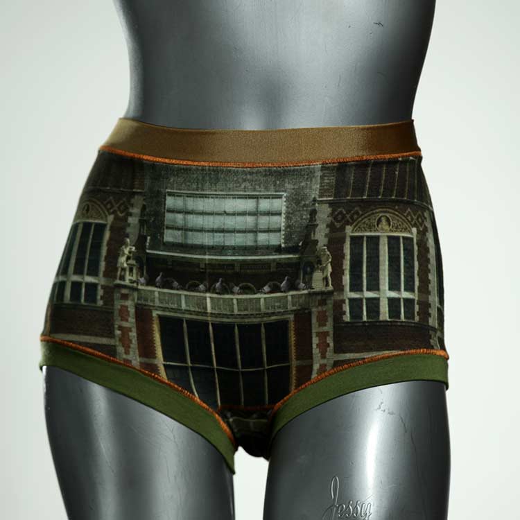 gemusterte sexy schöne süße High waist Hotpant aus Baumwolle, Unterwäsche für Damen thumbnail