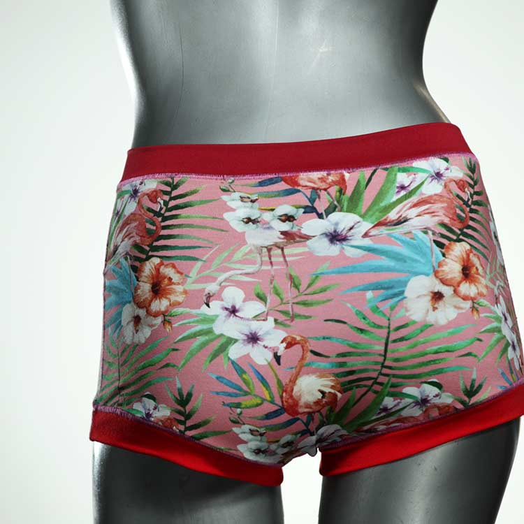 sexy handgemachte bunte farbige High waist Hotpant aus Baumwolle, Unterwäsche für Damen thumbnail