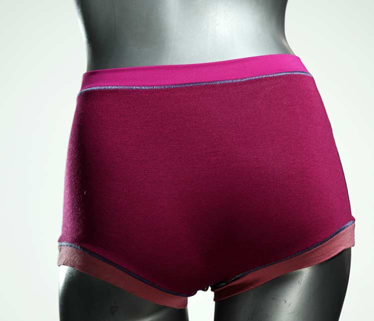 preiswerte sexy gemusterte farbige High waist Hotpant aus Baumwolle, Unterwäsche für Damen