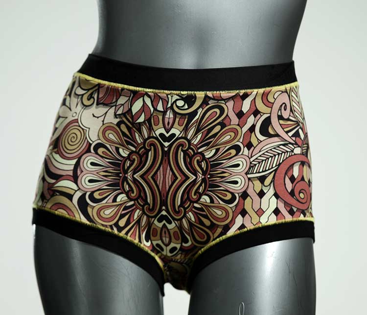 farbige bequeme ökologische attraktive High waist Hotpant aus Baumwolle, Unterwäsche für Damen thumbnail