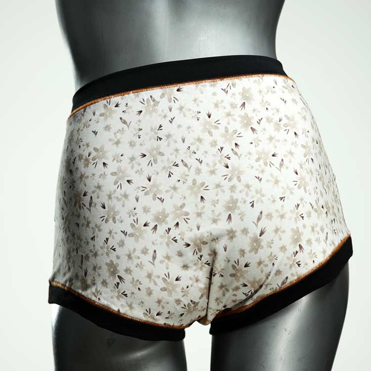 bequeme sexy attraktive ökologische High waist Hotpant aus Baumwolle, Unterwäsche für Damen