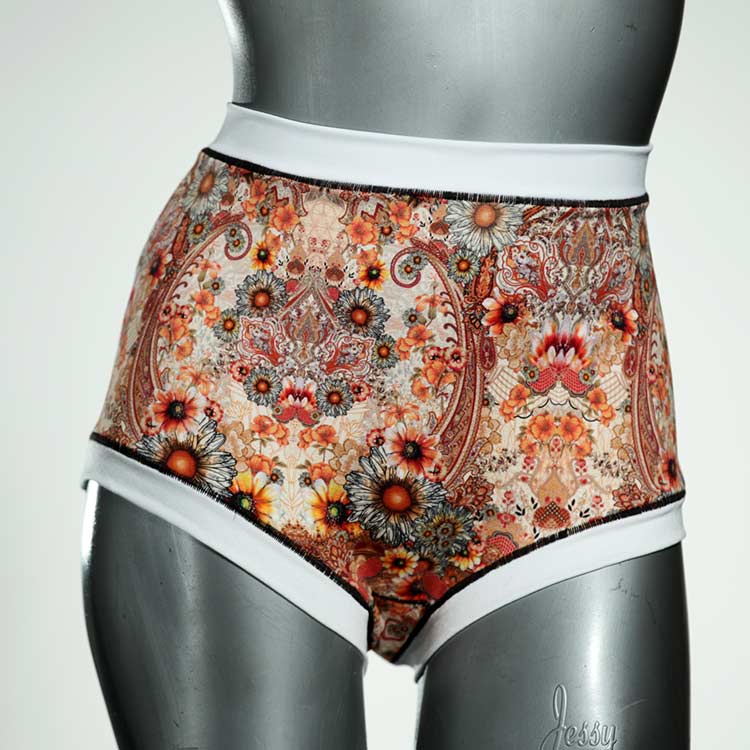 farbige attraktive ökologische süße High waist Hotpant aus Baumwolle, Unterwäsche für Damen thumbnail