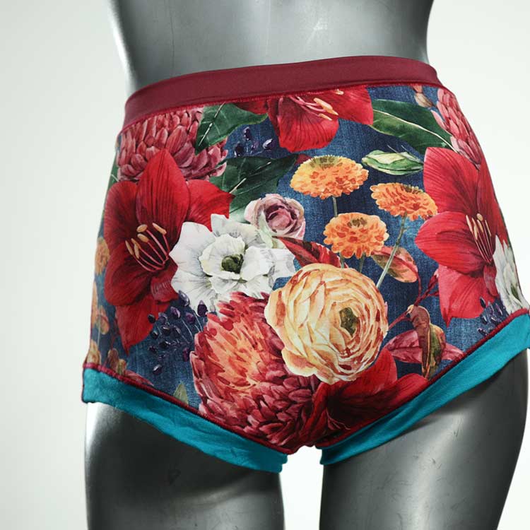 schöne attraktive bequeme farbige High waist Hotpant aus Baumwolle, Unterwäsche für Damen thumbnail