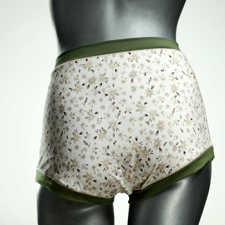 bunte gemusterte farbige süße High waist Hotpant aus Baumwolle, Unterwäsche für Damen