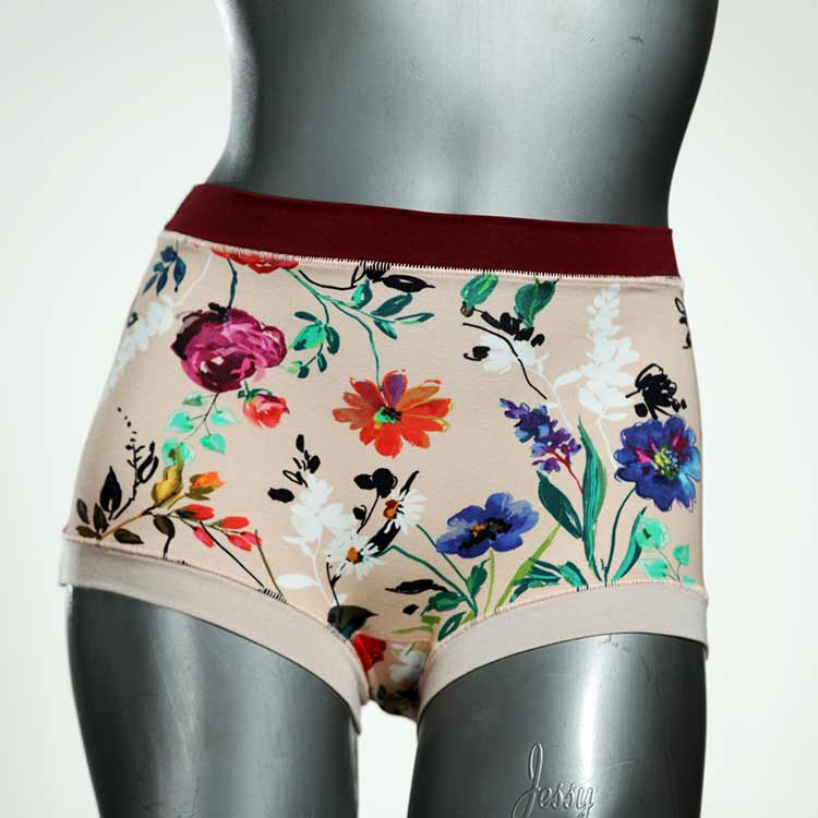 sexy schöne nachhaltige süße High waist Hotpant aus Baumwolle, Unterwäsche für Damen