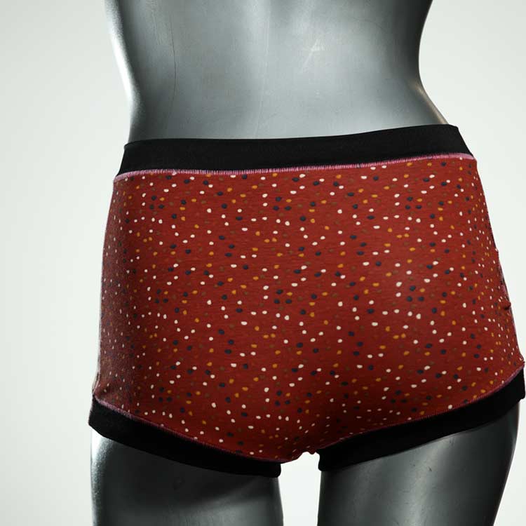 gemusterte bunte bequeme schöne High waist Hotpant aus Baumwolle, Unterwäsche für Damen