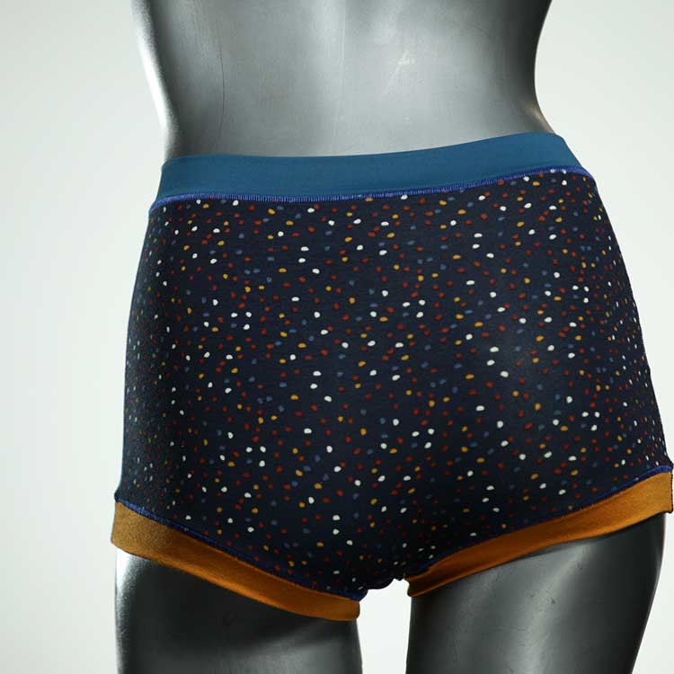 bunte günstige preiswerte gemusterte High waist Hotpant aus Baumwolle, Unterwäsche für Damen