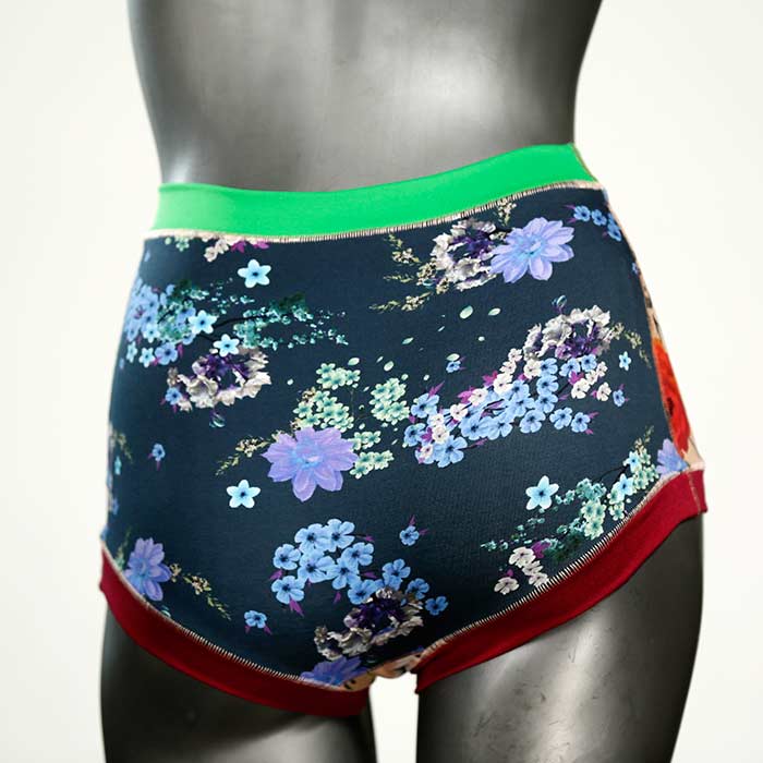 handgemachte schöne ökologische attraktive High waist Hotpant aus Baumwolle, Unterwäsche für Damen