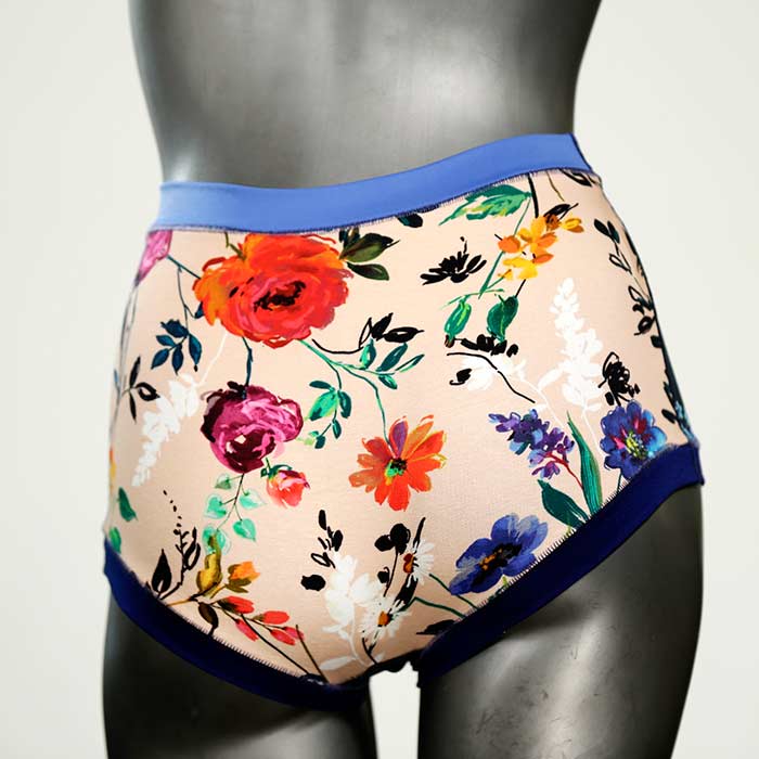 sexy schöne ökologische gemusterte High waist Hotpant aus Baumwolle, Unterwäsche für Damen thumbnail
